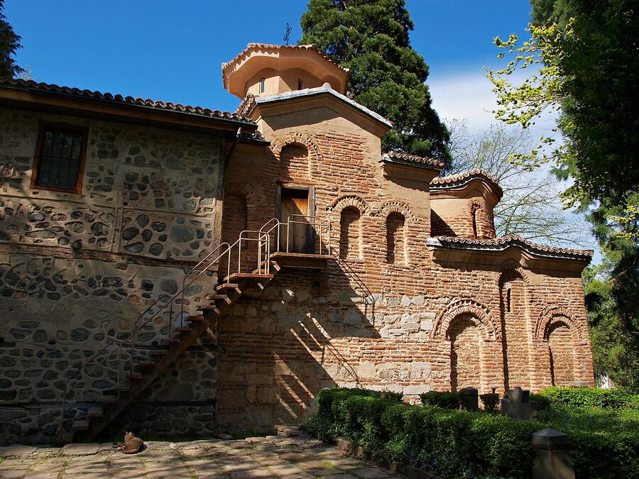 Boyana Church exterior on the edge of Sofia, a UNESCO World Heritage site