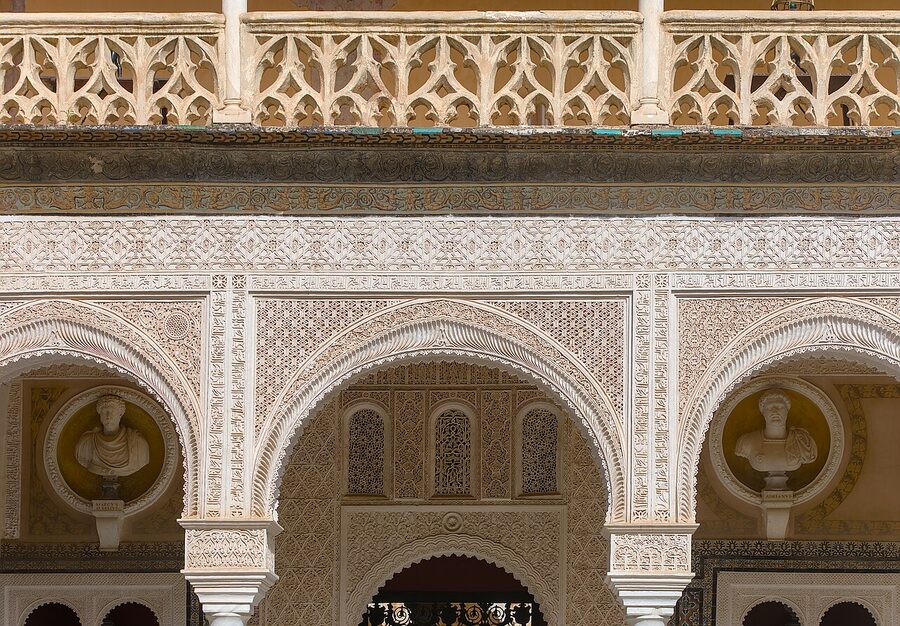 Casa de Pilatos main staircase to the upper floors