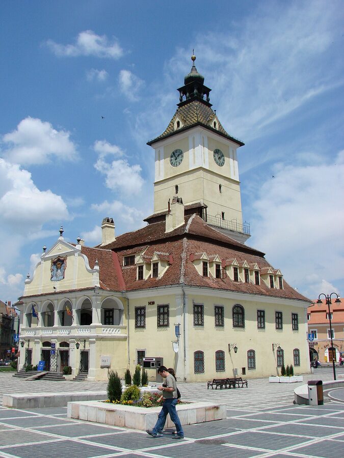 Casa Sfatului Council House in central Brasov