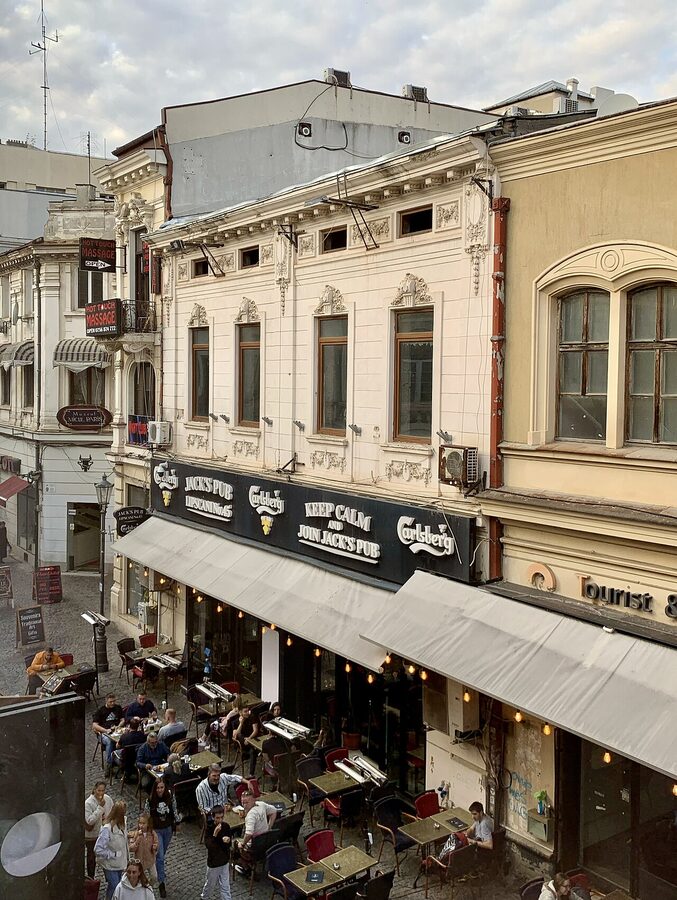 Merchant houses Strada Lipscani Bucharest