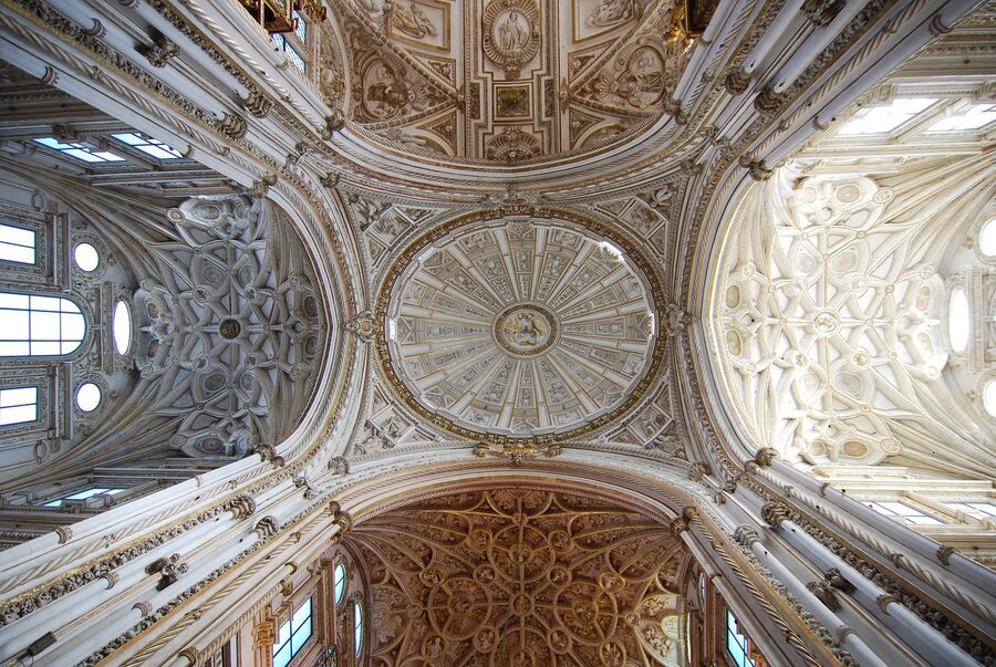Mezquita Cordoba interior architectural detail
