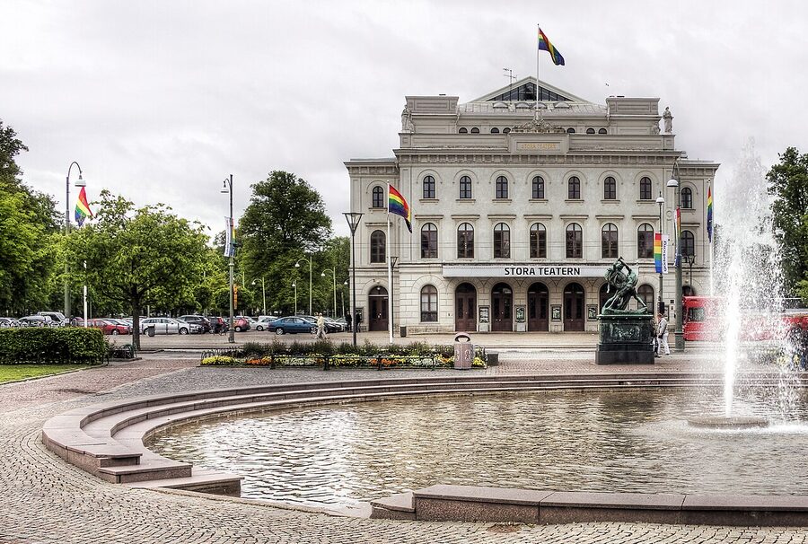 Stora Teatern the grand theater Gothenburg