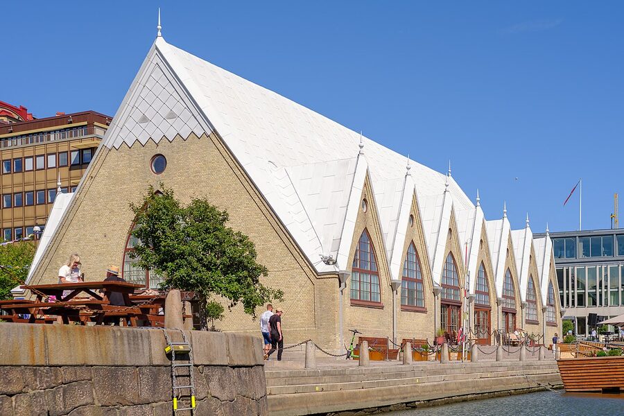 Feskekorka fish church after the 2024-2025 renovation