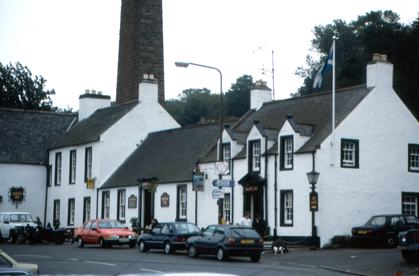 The historic Hawes Inn in South Queensferry