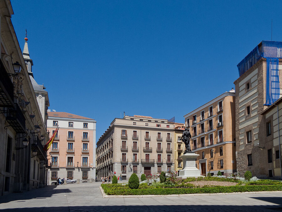 Plaza de la Villa Madrid Casa de los Lujanes medieval town hall
