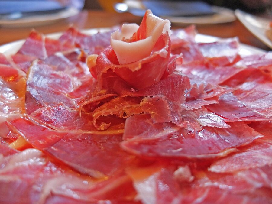 Jamon iberico tapa Spain