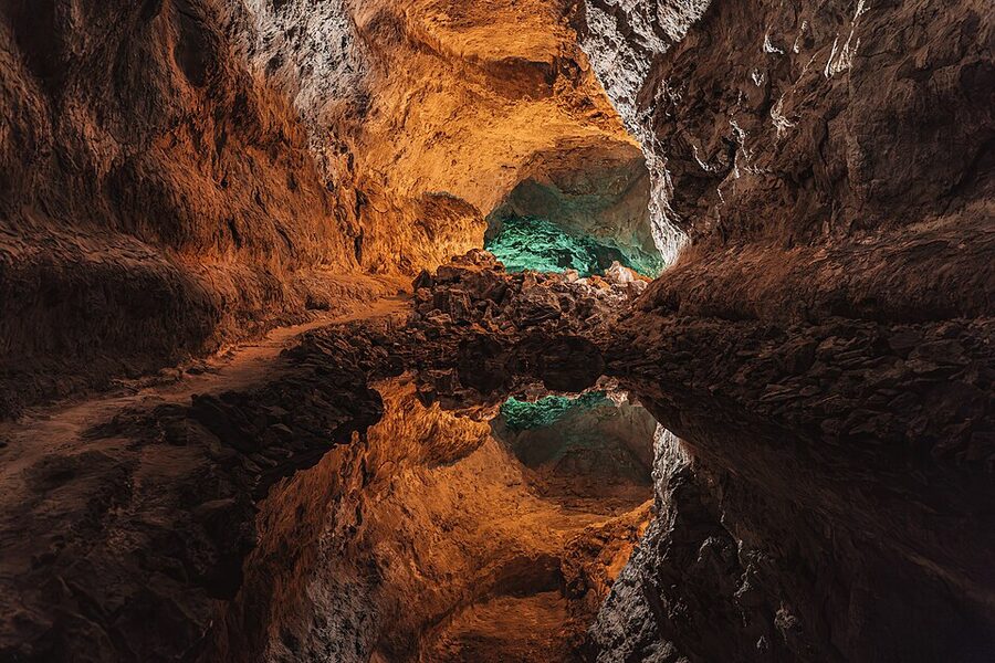 Cueva de los Verdes lava tube Lanzarote