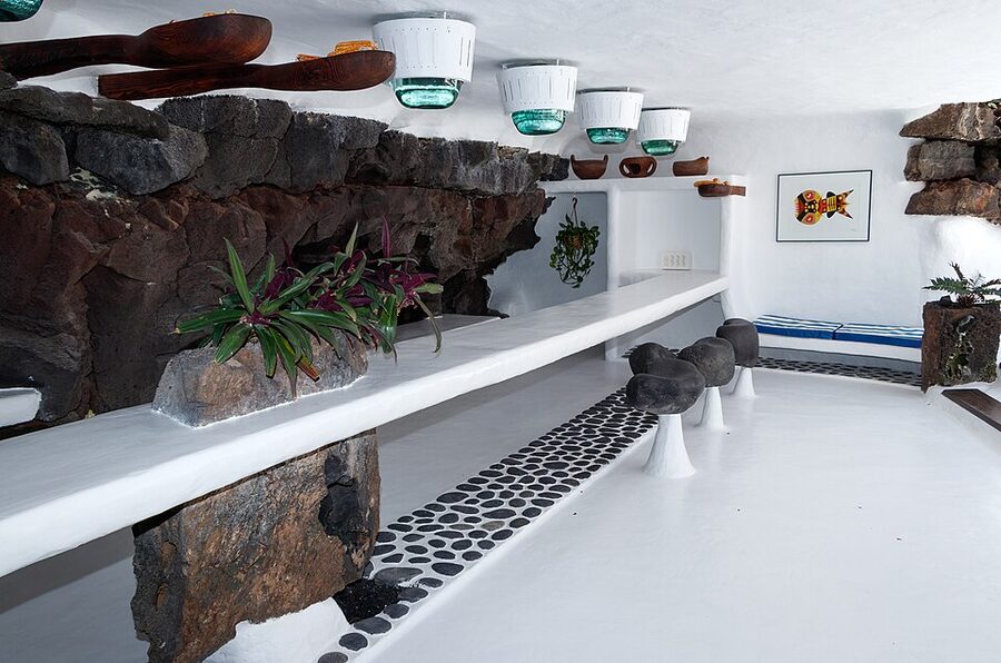 Jameos del Agua saltwater lagoon Lanzarote