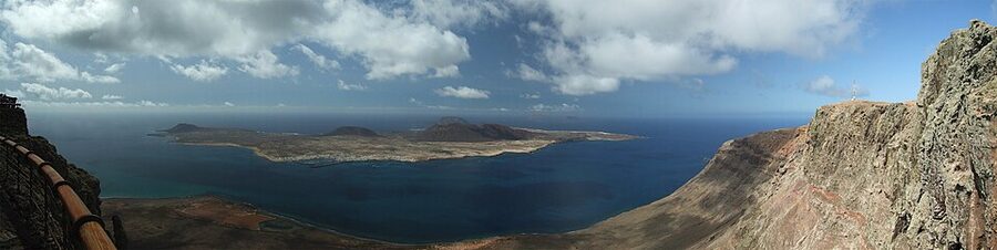 Mirador del Río panoramic view Lanzarote