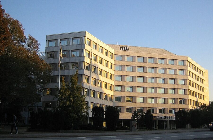 Malmo Stadshus city hall building
