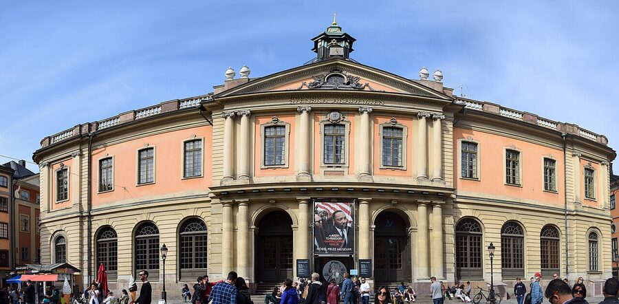 Nobel Prize Museum facade Stockholm