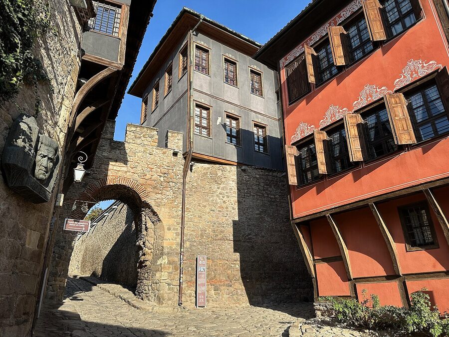 Plovdiv Hisar Kapia medieval gate