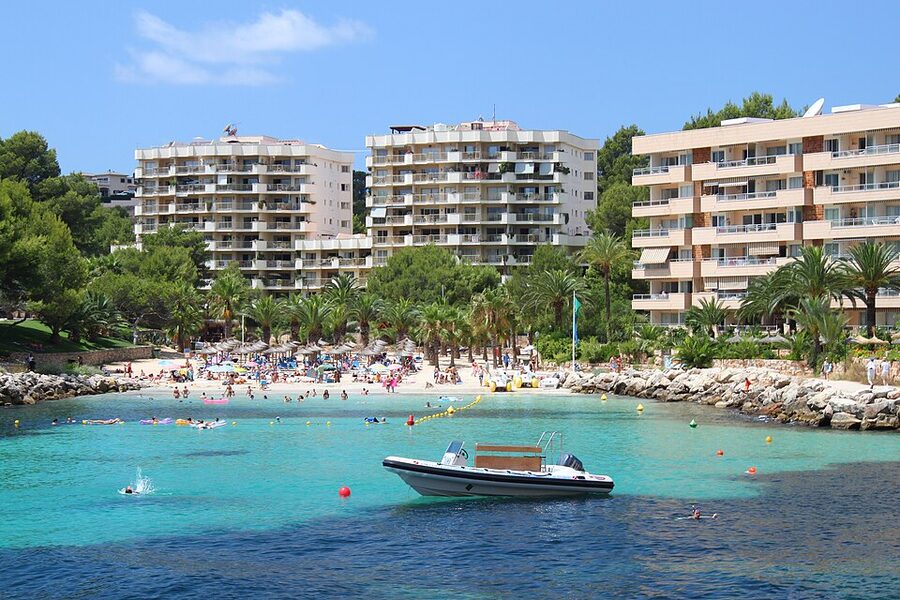 Cala Vinyes in Calvia Mallorca