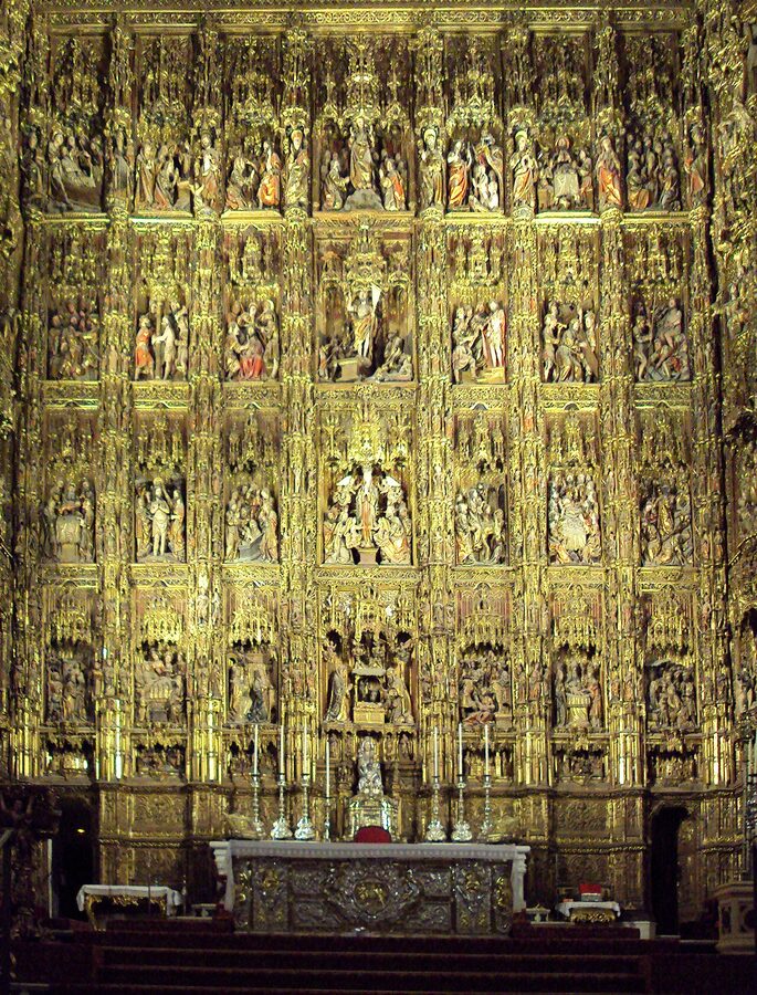 Retablo Mayor altarpiece of Seville Cathedral