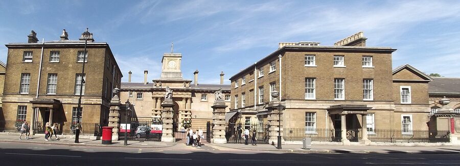 Royal Mews entrance on Buckingham Palace Road