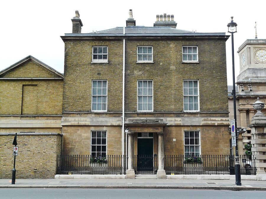 Royal Mews South Lodge entrance