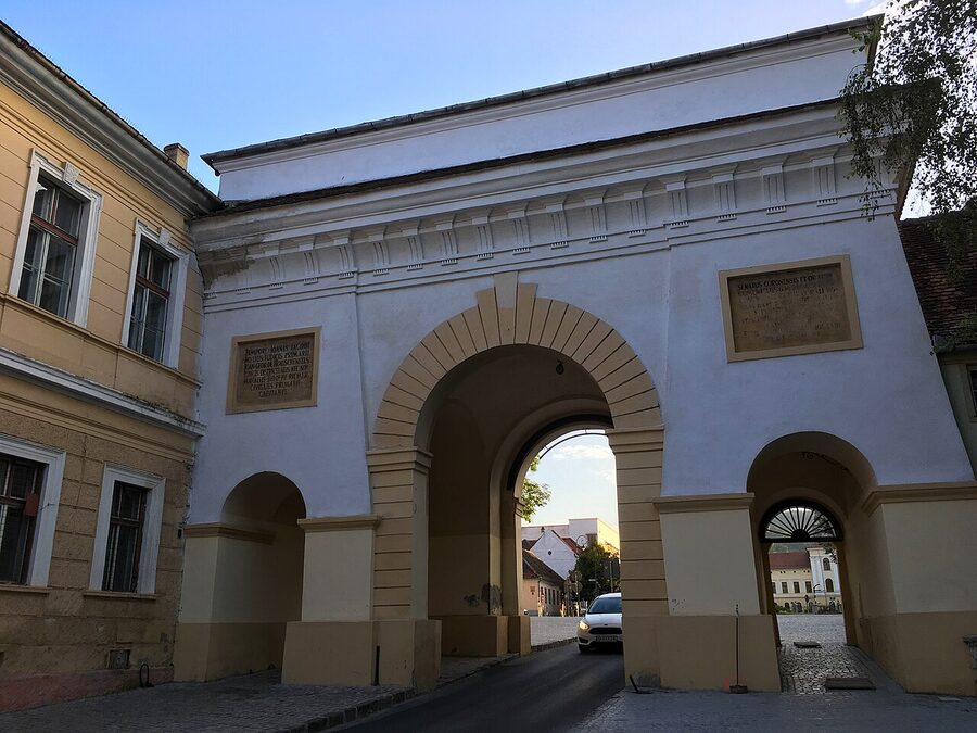 Schei Gate of medieval Brasov fortifications