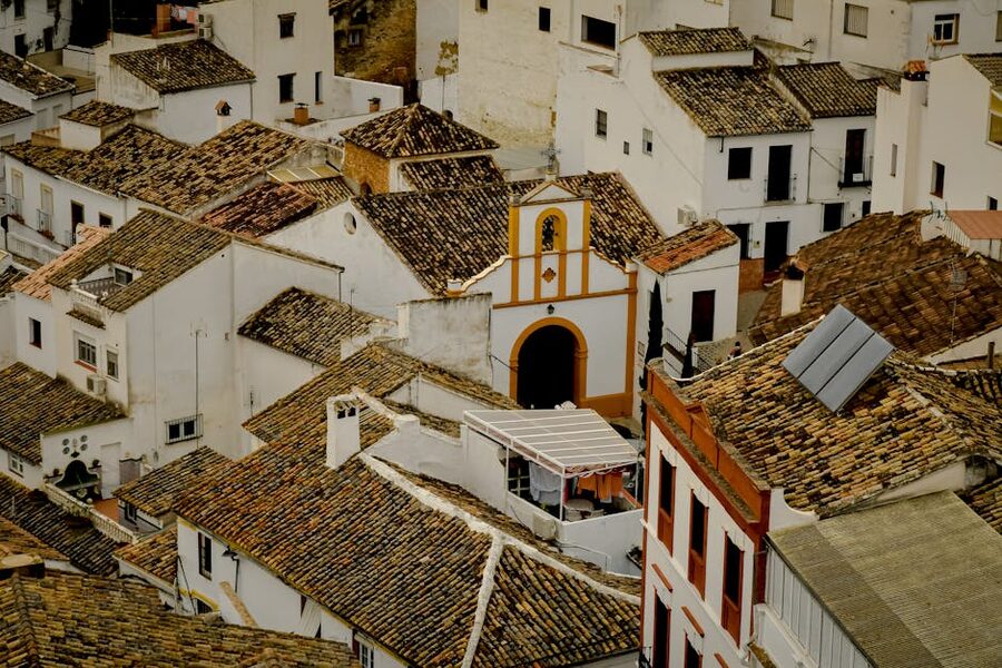 Whitewashed rooftops of Setenil de las Bodegas