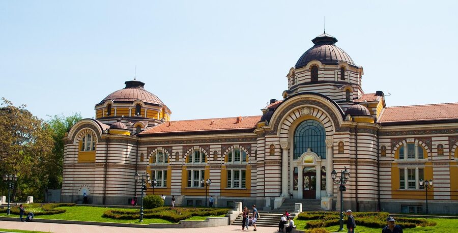 Sofia Central Mineral Baths historic bathing house