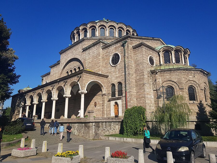 Sveta Nedelya Cathedral in central Sofia