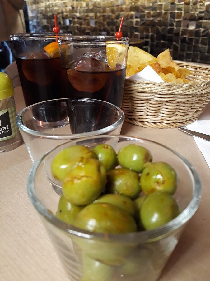 Glass of vermut in Spain