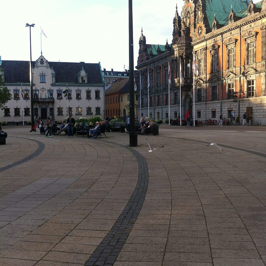 Malmö Town Hall (Rådhus) at Stortorget square