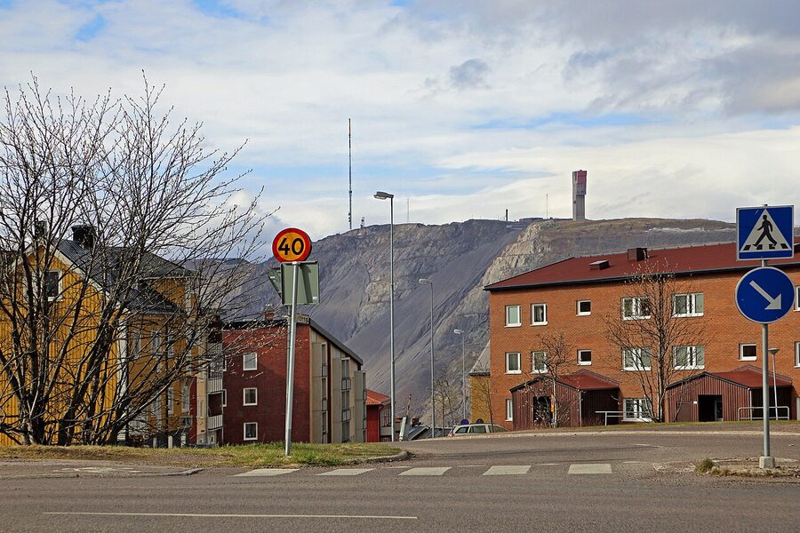 LKAB Kiruna iron mine works