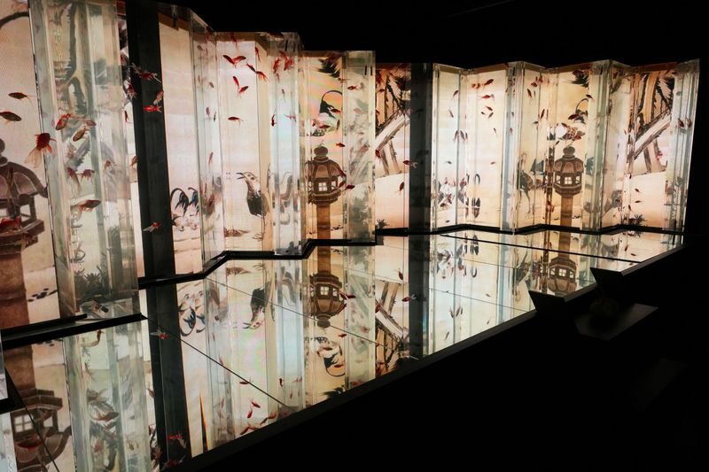 Art Aquarium Museum GINZA Ticket - Following the displays from corridor to bamboo