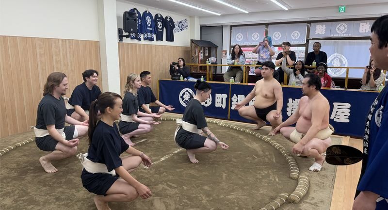 Authentic Sumo Show & Experience in a Local Tokyo Street - Sunamachi Ginza gives the outing a local start