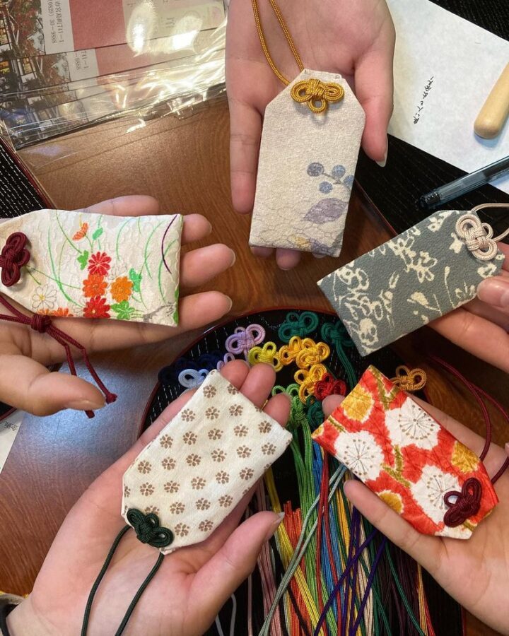Authentic Tea Ceremony and Omamori Charm Making in Kimono (Miyajima) - Choosing a kimono is part of the fun