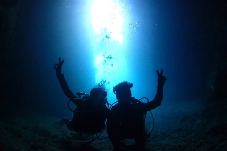 Blue Cave Snorkeling and Diving in Okinawa - From briefing to blue water