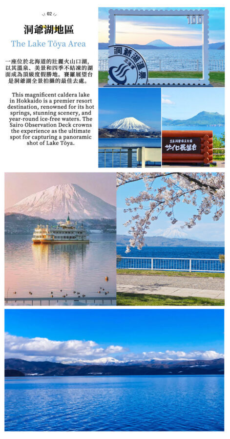 Classic one-day tour of Hokkaido Noboribetsu Jigokudani, Lake Toya, Showa Shinzan, Bear Ranch, and Otaru | Departure from Sapporo - Bear Park and Showa Shinzan: a paid choice amid volcanic sights
