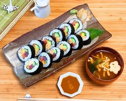 Colorful Sushi Making Class in Osaka - Rolling maki, then building a meal