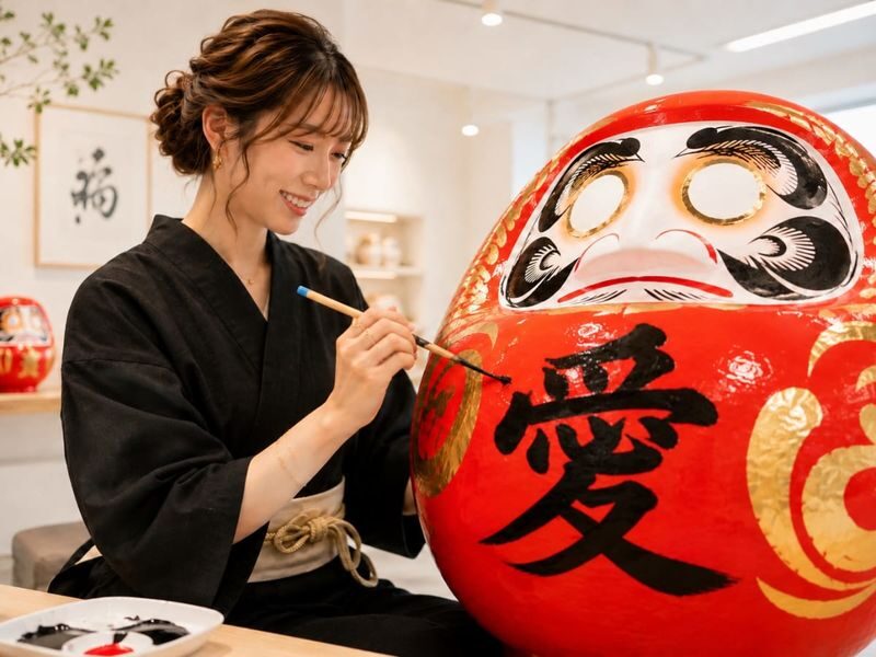 Create Your Own Daruma | Asakusa Calligraphy Experience - Why making a Daruma is more than a craft