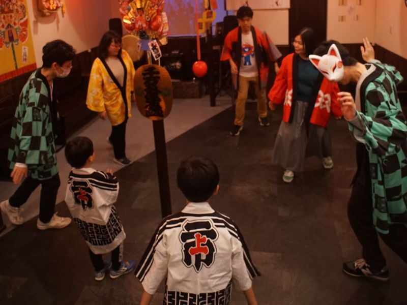 EBISUZA: Bon Odori (traditional Japanese dance) experience - What happens during the dance session