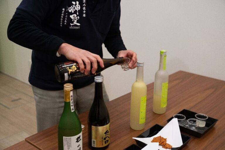 English Guided Tour: Explore Kyoto Fushimis Century-Old Sake Brewery | Famous Water Brewing Process + Selected Sake Tasting - A 90-minute visit, step by step
