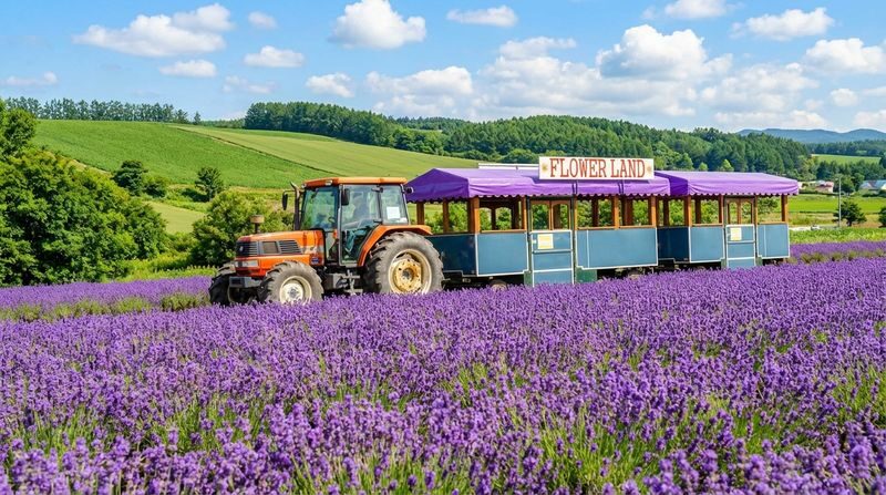 Free Shikisai-no-Oka Flower Viewing Ticket + Flower Field Tractor Tour: Hokkaido Biei Furano Flower Fields, Patchwork Road (drive-by), Seven Star Tree, Shirogane Blue Pond, Shirasu Falls, Shikisai-no-Oka, Farm Tomita (departing from Sapporo) - Shirogane Blue Pond: color that changes with the light