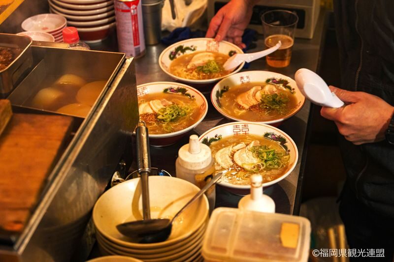 Fukuoka Nakagawa River Night Cruise & Street Food Tour - Take public transport between the stops