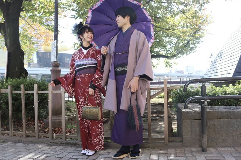 Hanaka Kimono Rental with Hairstyling in Asakusa - Getting dressed and having your hair styled