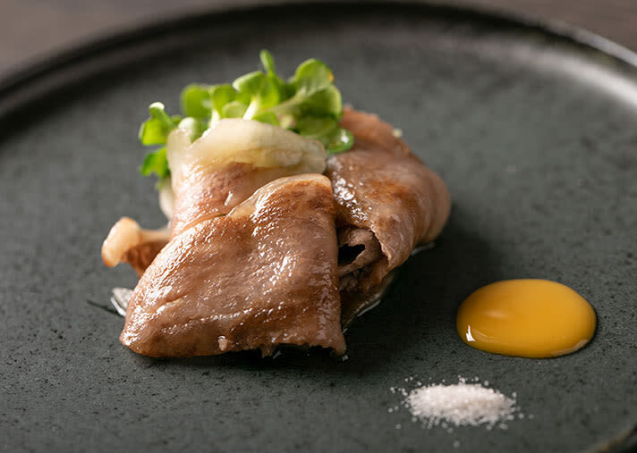Kobe Beef Steak SAKURA Teppanyaki - Kobe - What arrives at the teppanyaki counter