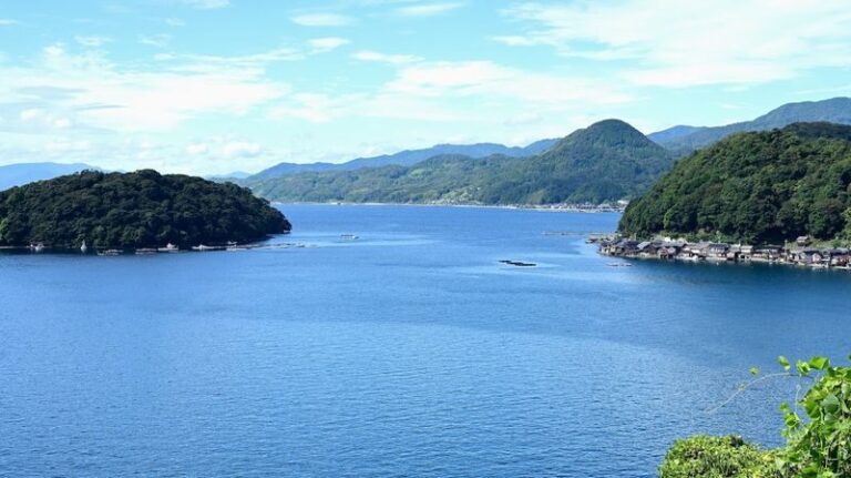 Kyoto Amanohashidate & Ine Funaya & Ine Bay Scenic Day Trip (Departing from Osaka or Kyoto) - Ine’s boathouses make the first stop special
