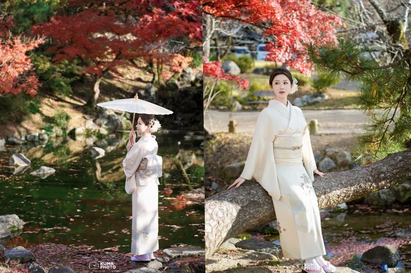 Kyoto Kimono Photoshoot Experience - A photographer who helps you find your pose