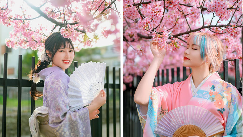 Kyoto Kimono Rental - Traditional Kimono Experience & Japanese Makeup & Photography Service (Provided by Okimono-ya Kiyomizu Store) - Getting dressed, styled and ready to go