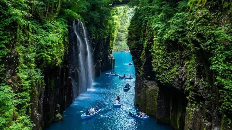 Kyushu: Mount Aso, Kusasenri & Takachiho Gorge Day Tour (Optional Takachiho Boat Ride Experience) - Mount Aso: crater views depend on access