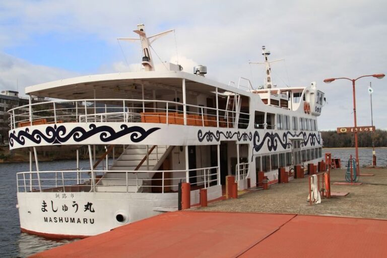 Lake Akan Steamboat Cruise in Hokkaido - A steady boat, with room to choose your view