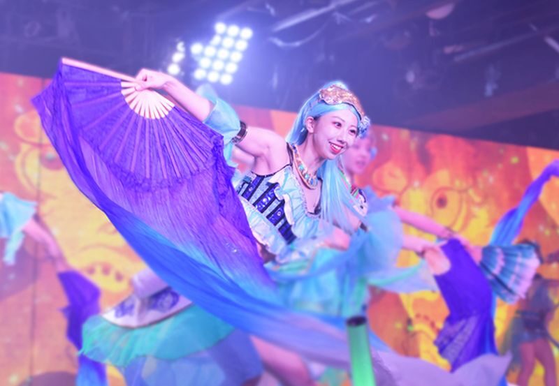 Legendary Japan in Light, Sound, and Floats - Close seats make the stage feel immediate