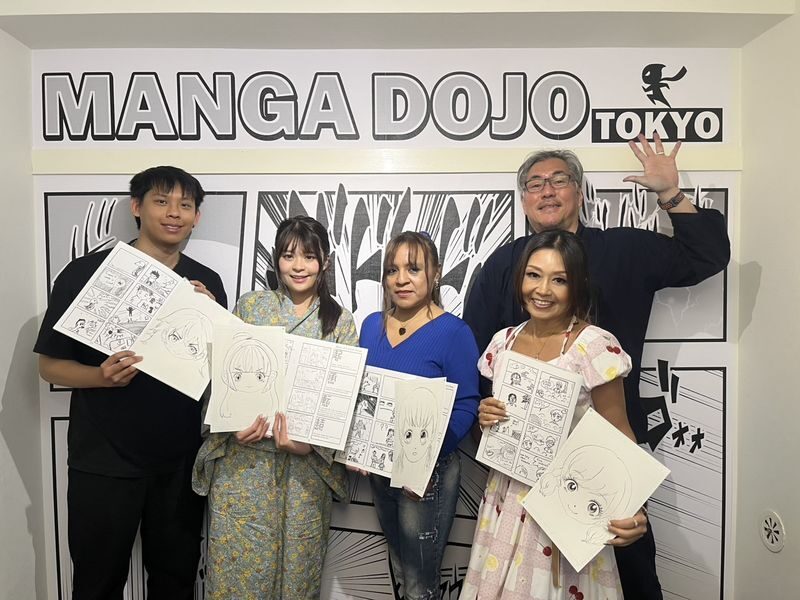 Manga Creation Experience with a Pro Artist (Ikebukuro) - What happens in the two-hour lesson