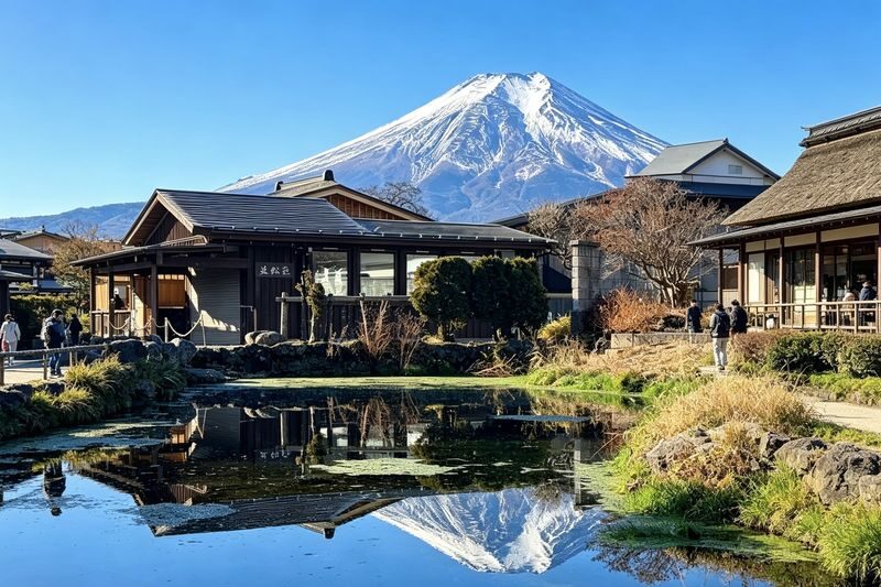 Mount Fuji and Hakone Day Trip with Cable Car Experience - Lake Yamanaka Swan Boat & Oshino Hakkai Views & Torii Reflection & Owakudani Volcanic Wonder (From Tokyo) - Hakone Shrine and the Peace Torii