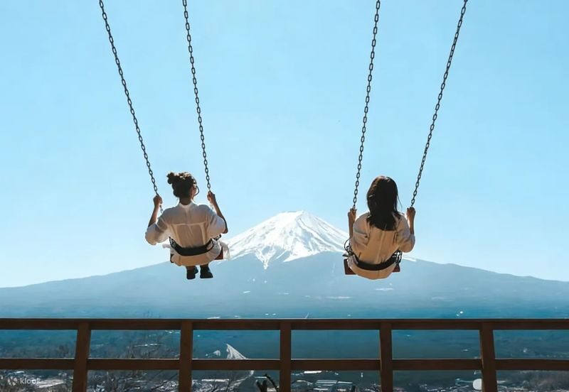 Mount Fuji Day Trip: Includes Kawaguchiko Tenjozan Park Ropeway Ticket & Arakurayama Sengen Park & Nichikawa Clock Shop & Lawson Convenience Store & Oishi Park (Departing from Tokyo) - Tenjozan ropeway: Fuji and Lake Kawaguchi from above