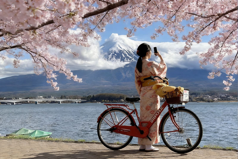 Mount Fuji Hirano Lakeside & Lake Yamanaka Stroll / KABA Amphibious Bus & Lake Kawaguchiko Experience Day Trip - Oishi Park: flowers, lake, and Fuji